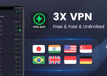 3X VPN – Free, Unlimited, Safe surf, Speed up apps Mod Apk 2.1.056