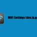 WiFi Settings (dns,ip,gateway)